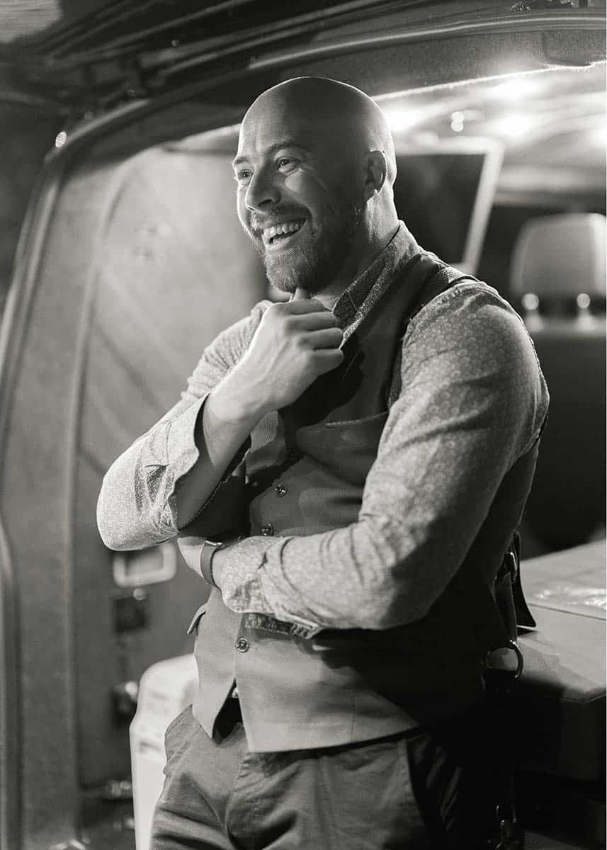 A photograph of Scott Johnson